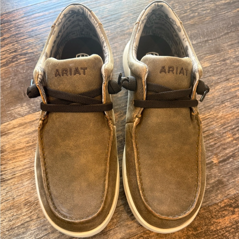 Ariat Men's Tan Slip-On Loafers